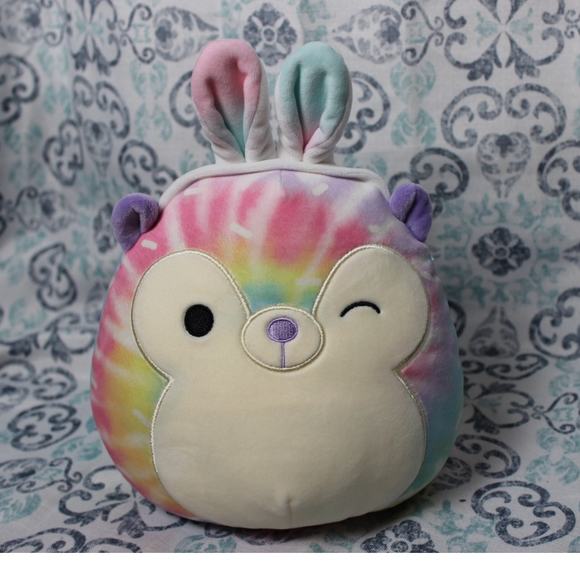 Squishmallows 8"‎ Easter Babette Tie Dye Plush KellyToy - Picture 1 of 6